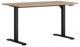 Nastavljiva pisalna miza Space office - 140 cm