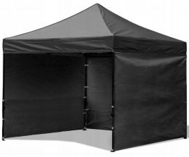 Komercialni in vrtni šotor 3x3m - črn - NAM5742
