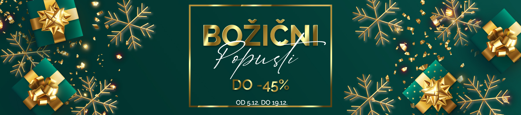 Božični popusti na pohištvo do -45%