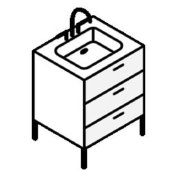 Omarice z umivalnikom