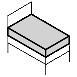 Postelje z vzmetnico