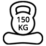 Nosilnost na 1 človeka - 150 kg