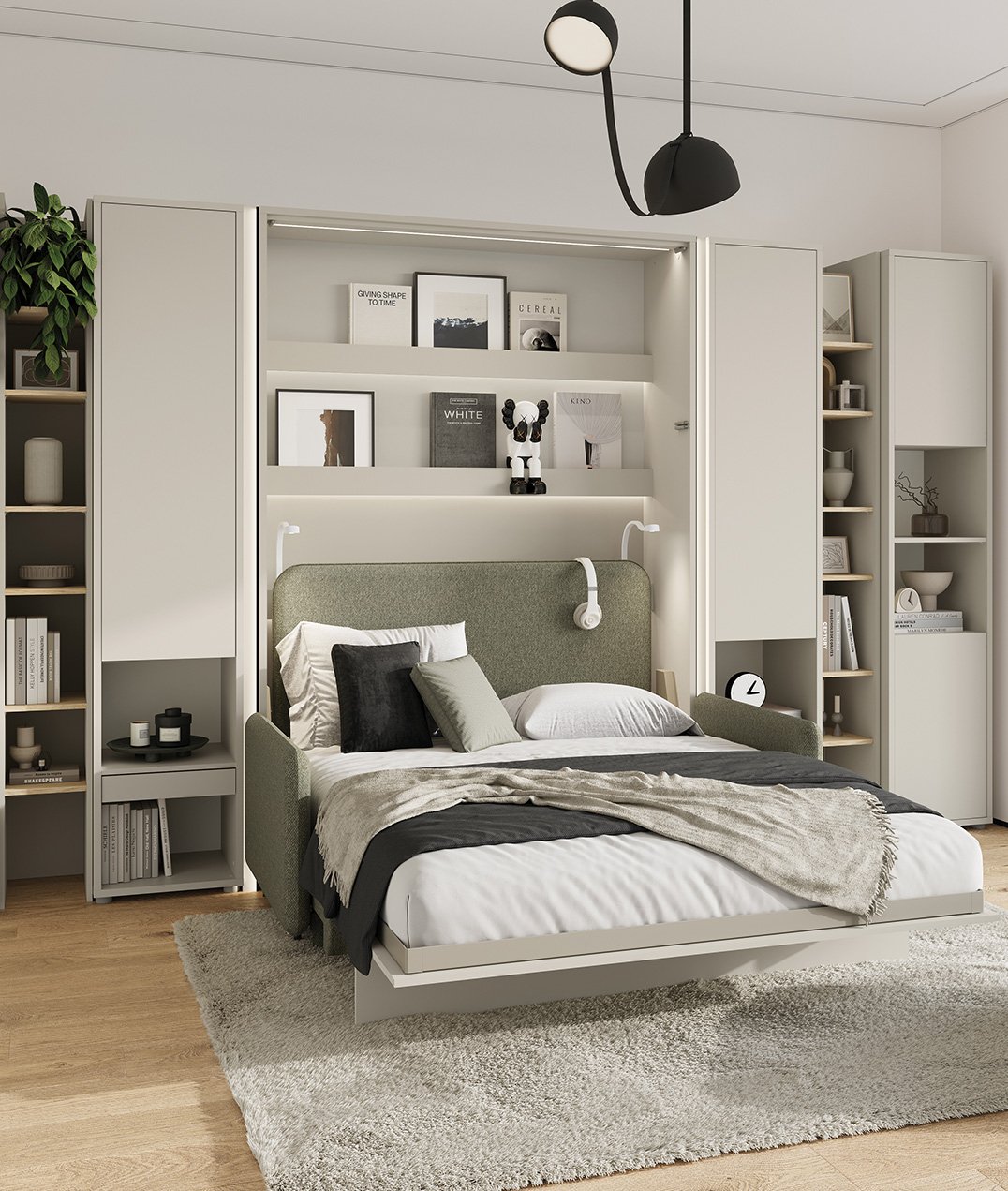 Postelje v omari Bed Concept