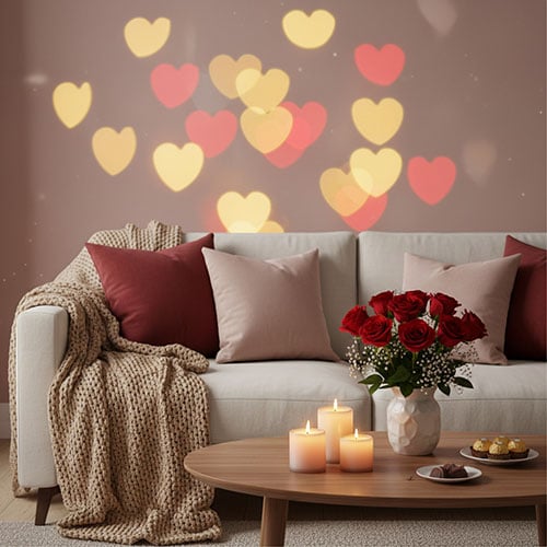 ❤️ Valentinovo doma – romantično vzdušje. Popust do -45%