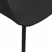 Mirpol - Vrtni stol Lucia - črn