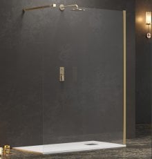 Tuš steklo Walkin 1 Oro 80x200