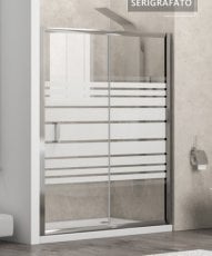 Tuš vrata New Flora 500 140x180 Serigrafato