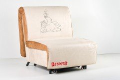 Fotelj z ležiščem Novelty 80 cm
