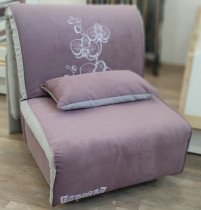 Fotelj z ležiščem Elegant - orchidea