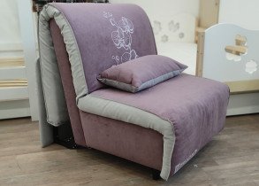 Fotelj z ležiščem Elegant - orchidea