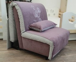 Fotelj z ležiščem Elegant - orchidea