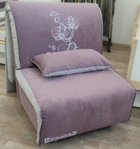 Fotelj z ležiščem Elegant - orchidea