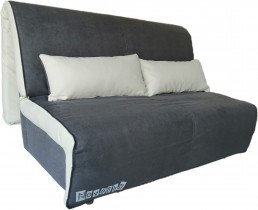 Kavč z ležiščem Novelty 140 cm - dark grey