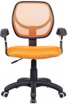 Pisarniški stol Disco orange