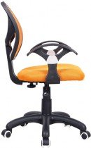 Pisarniški stol Disco orange