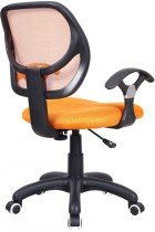 Pisarniški stol Disco orange