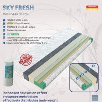 Fola - Vzmetnica Sky fresh 90x200 cm