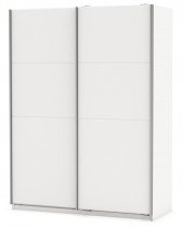 Garderobna omara Fast 150 cm bela