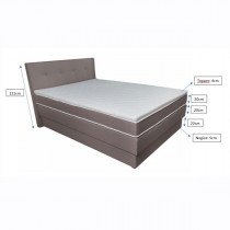 Fola - Boxspring postelja Merlin