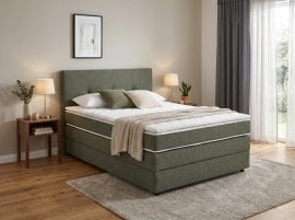 Boxspring postelja Merlin 140x200
