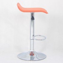 Barski stol Wave II oranžen