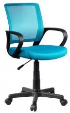 Pisarniški stol Doroty turkizna