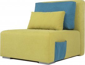 Fola - Fotelj z ležiščem Ambi - zelena+modra