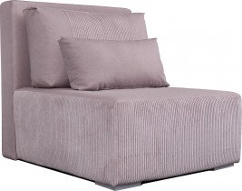 Fola - Fotelj z ležiščem Ambi - pepel roza