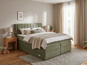 Fola - Boxspring postelja Jasmina 140x200