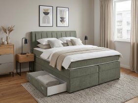 Fola - Boxspring postelja Jasmina 140x200