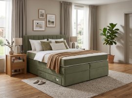 Boxspring postelja Jasmina 140x200