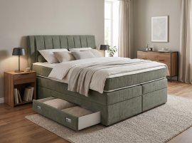 Boxspring postelja Jasmina 160x200