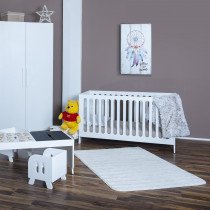 Fola - Otroška postelja Katlin - 70x140 cm - bela