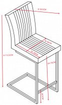Fola - Barski stol Tillybar
