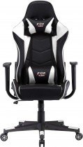 Fola - Gaming stol Stripe črn+bel
