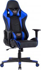 Fola - Gaming stol Stripe črn+moder