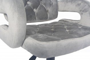 Fola - Barski stol Sharp svetlo siv