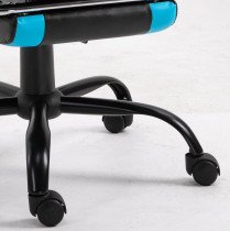 Fola - Gaming stol Ocean črn+moder
