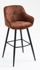 Barski stol Sherlockbar - bronasto rjava