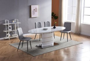 Fola - Raztegljiva jedilna miza Hazel - 140/180x80 cm
