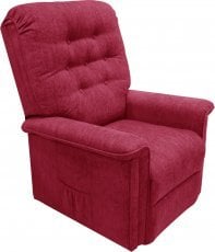 Počivalnik z relaks mehanizmom West rdeč