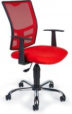 Pisarniški stol Ernest - rdeč