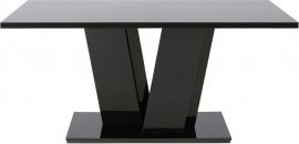 Fola - Jedilna miza Bono 160x90 cm - črna