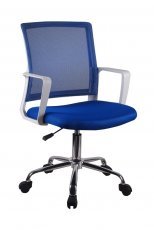 Pisarniški stol Kuri - modra