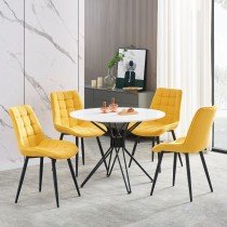 Fola - Jedilniski stol Margarita - rumena