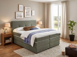 Boxspring postelja Merlin Pocket - 160x200 cm