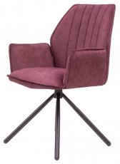 Jedilniski stol Jensen - bordo