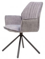 Jedilniski stol Jensen - svetlo siva