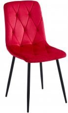 Jedilniski stol Melita - rdeča