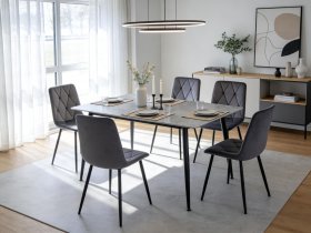 Fola - Jedilniski stol Melita - siva